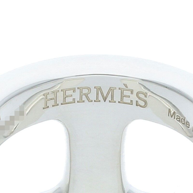 Hermes Osmose GM Osmose GM Silver Ring Men's 52 12