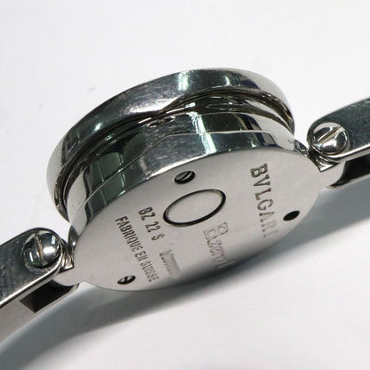 Bvlgari B-zero1 Bz22s White SS Quartz Bangle Watch Ladies Watch Women