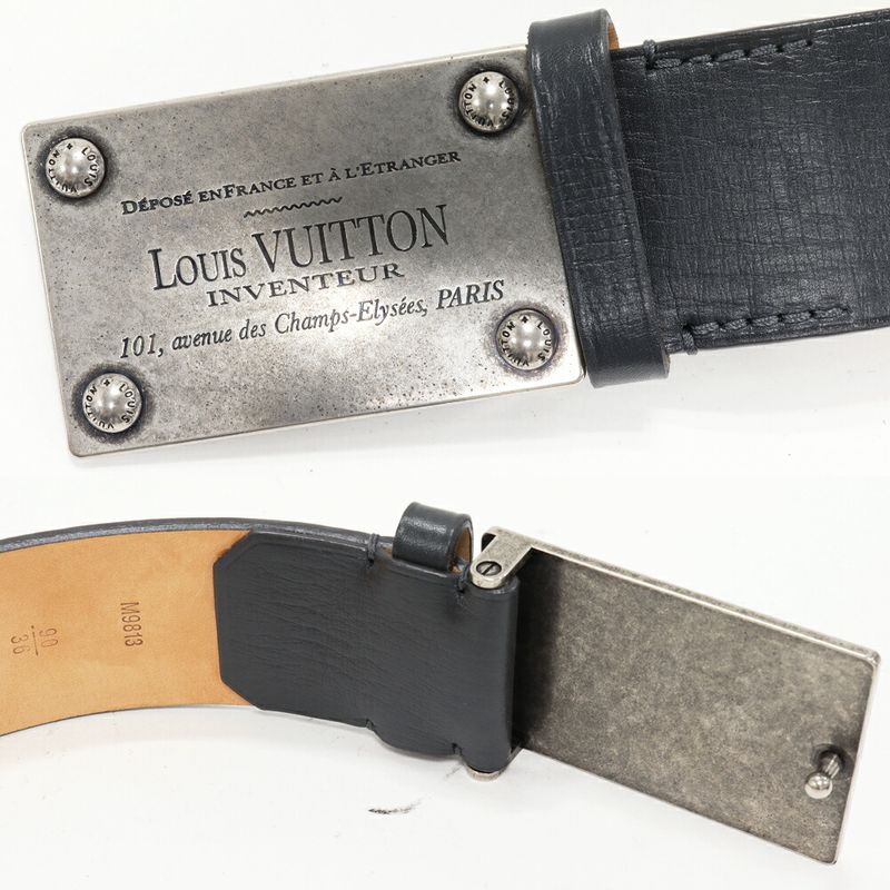 Louis Vuitton Belt Ardoise Santure Avventeur M9813u
