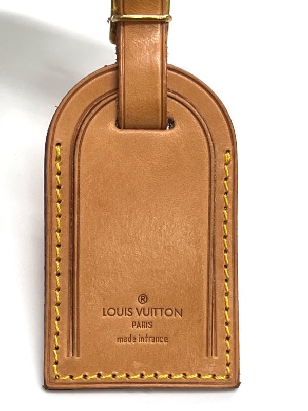 Louis Vuitton Name Tag Poinier Handle Holder 03bs254