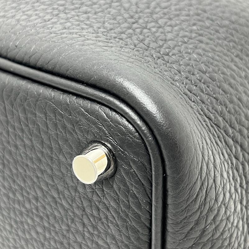 Hermes Handbag Picotin Lock PM Picotin Lock PM Taurillon Clemence Black