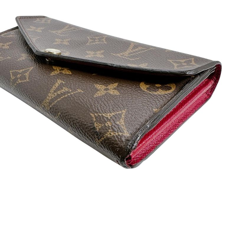 Louis Vuitton M62234 Monogram Round Zipper Portefeuille-sarah Long Wallet Louis