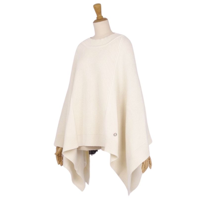 Hermes 23SS Knit Poncho Cape Cashmere Co