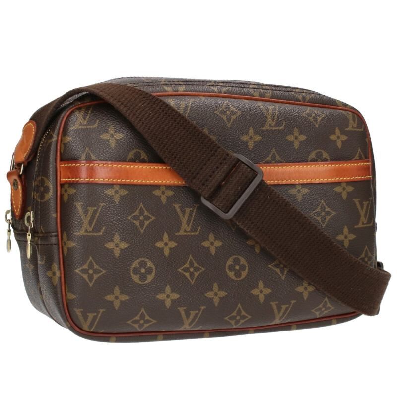 Louis Vuitton M45254 Reporter PM Monogram Shoulder Bag Women PM