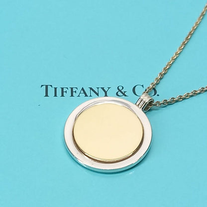 18K Coin Top Necklace Gold And Silver Tiffany & Co