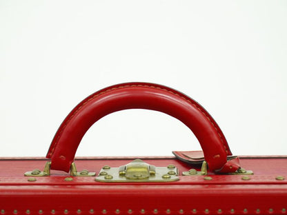 Authentic Louis Vuitton LV Arzeal 75 Epi Leather Trunk Travel Bag Handbag