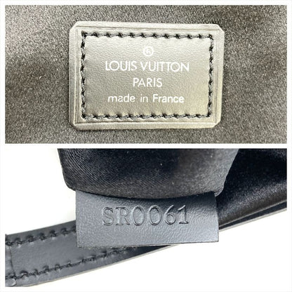 Louis Vuitton Little Boulogne Noir Black Shoulder Bag Monogram Satin M92142