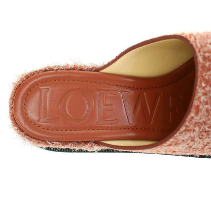Loewe Ladera Mule Sandals Pink Color 36