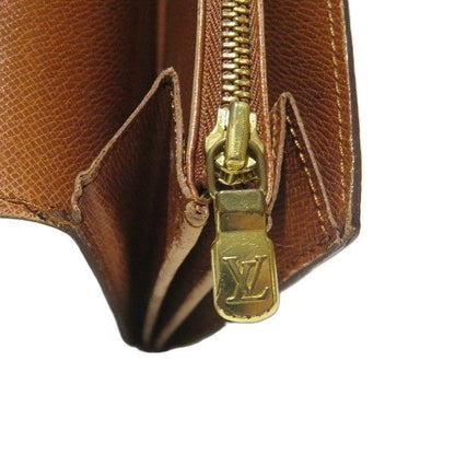 Louis Vuitton Monogram Pochette Porte Monet Cles Di M61725 Long Wallet Bifold