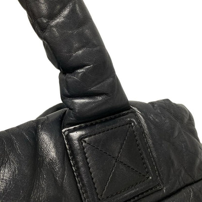 Chanel Tote Bag Coco Cocoon PM Black Lambskin