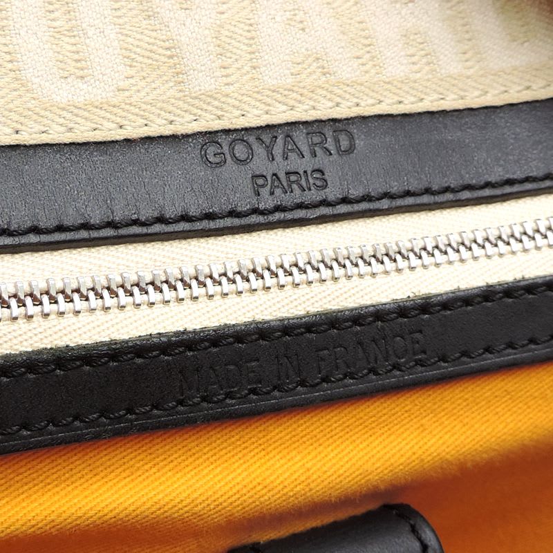 Goyard Boston Saint Jeanne Mm Black Bag
