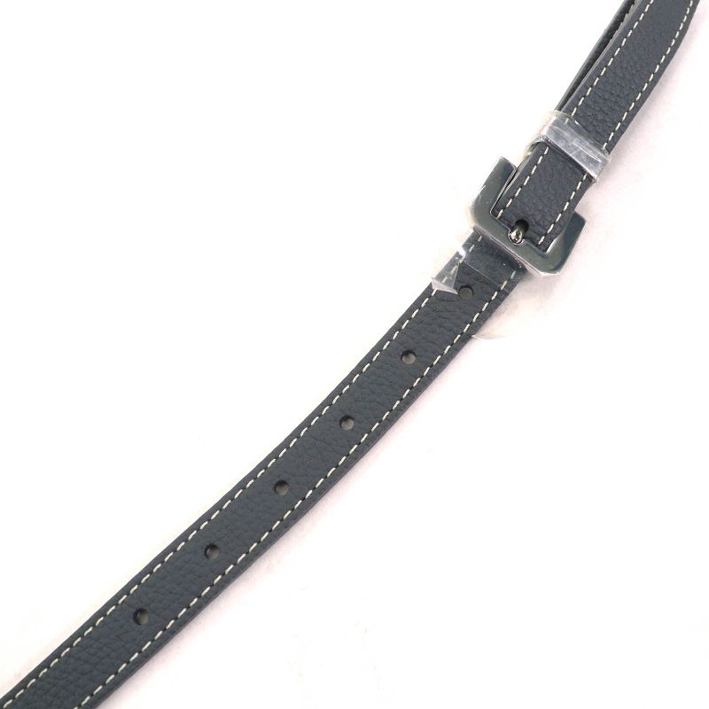 Goyard Ap111696 Belvedere PM Logo Hardware Allover Flap Shoulder Bag Grayish