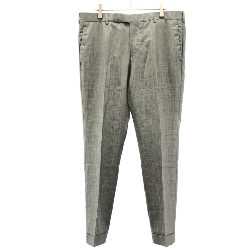 Prada Wool 2b Tailored Jacket and Slacks Pants Setup Suit Uae492 Gray 50