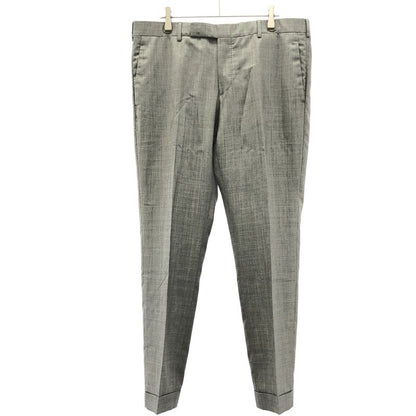 Prada Wool 2b Tailored Jacket and Slacks Pants Setup Suit Uae492 Gray 50