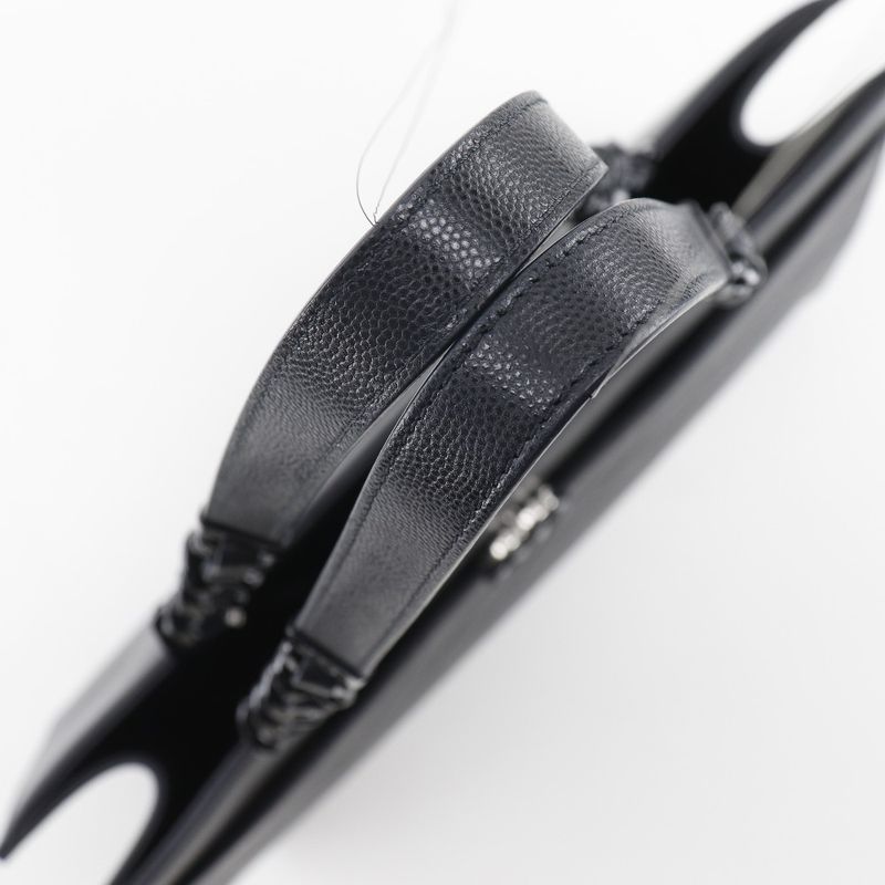 Chanel Large Shopping Matelasse As2304 Leather X Grained Calfskin Black Women's