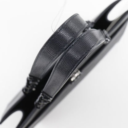 Chanel Large Shopping Matelasse As2304 Leather X Grained Calfskin Black Women's