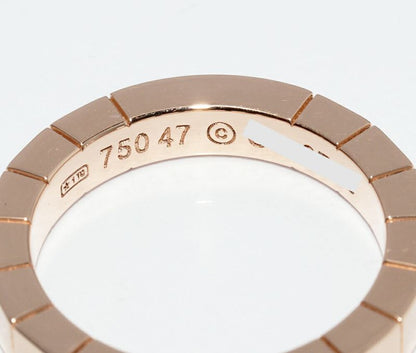 Cartier Rings 18K Pink Gold Lanier Ring Width 3mm (012in) B40483
