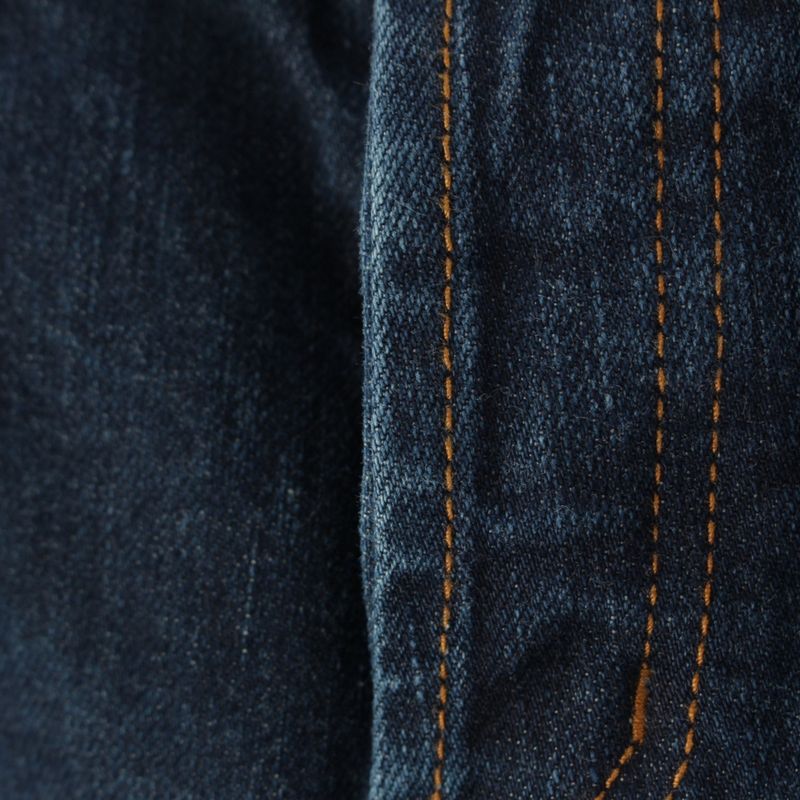 Saint Laurent 20 Years Button Fly Tapered Denim Pants Jeans 644024 Indigo Blue