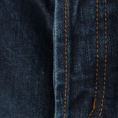 Saint Laurent 20 Years Button Fly Tapered Denim Pants Jeans 644024 Indigo Blue