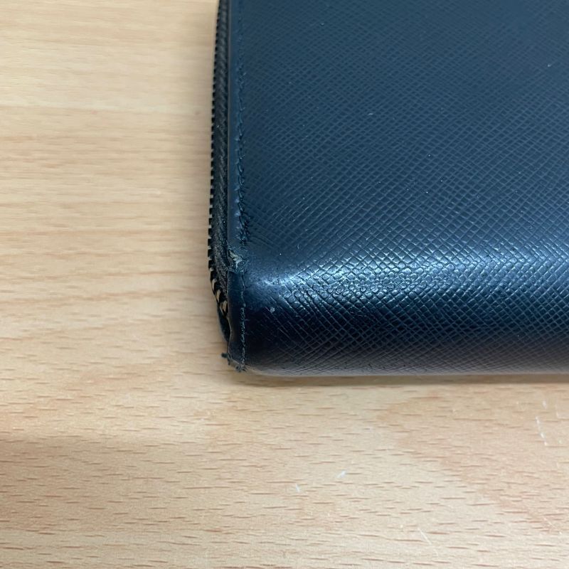 Prada 2ml317 Saffiano Round Zipper Long Wallet A25-1543