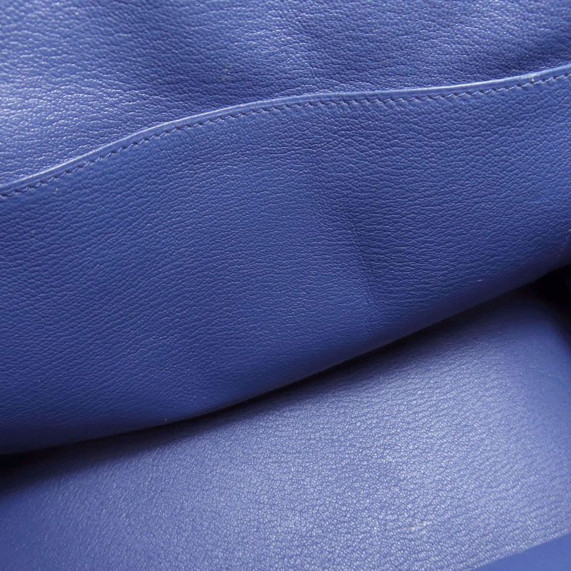 Hermes Birkin 30 Verso Silver Hardware Handbag Taurillon Women