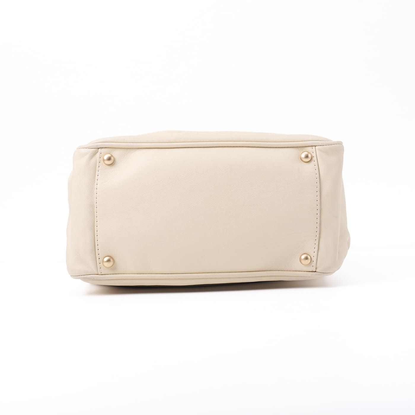 Chanel Camellia Line Tote Bag Lambskin Ivory With Gold Hardware Ladies Bag