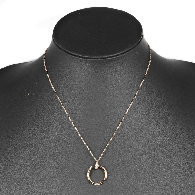 Cartier Juste Un Clou 18K Pink Gold And Diamonds Ladies 5.66g Necklace