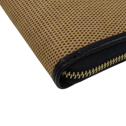 Gucci 1955 Horsebit 621889 0416 Canvas Leather Beige Long Wallet 0393 Gucci