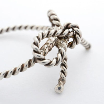 Tiffany & Co Ring With Twisted Ribbon Silver 925 Size 11 Ladies
