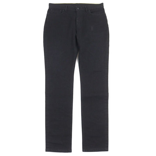 Louis Vuitton 24SS Hid70w Slim Stretch Denim Pants Cotton With Logo Button