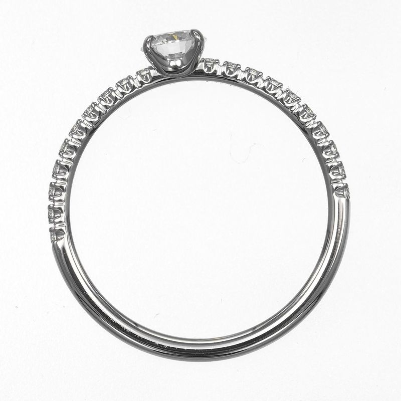 Cartier Etancel De Cartier Pt950platinum And Diamonds Size 7 Ladies 1.7g Ring