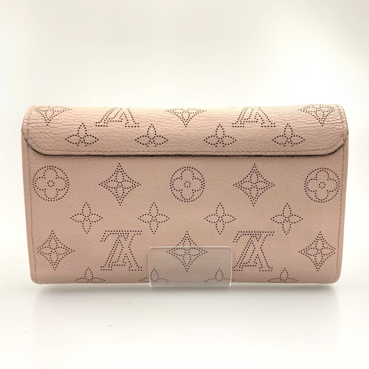 Louis Vuitton Mahina Portefeuille Iris Bifold Long Wallet M60145 Light Pink