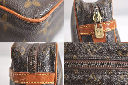 Louis Vuitton Monogram Compiègne 23 Clutch Handbag M51847 Junk 2958n