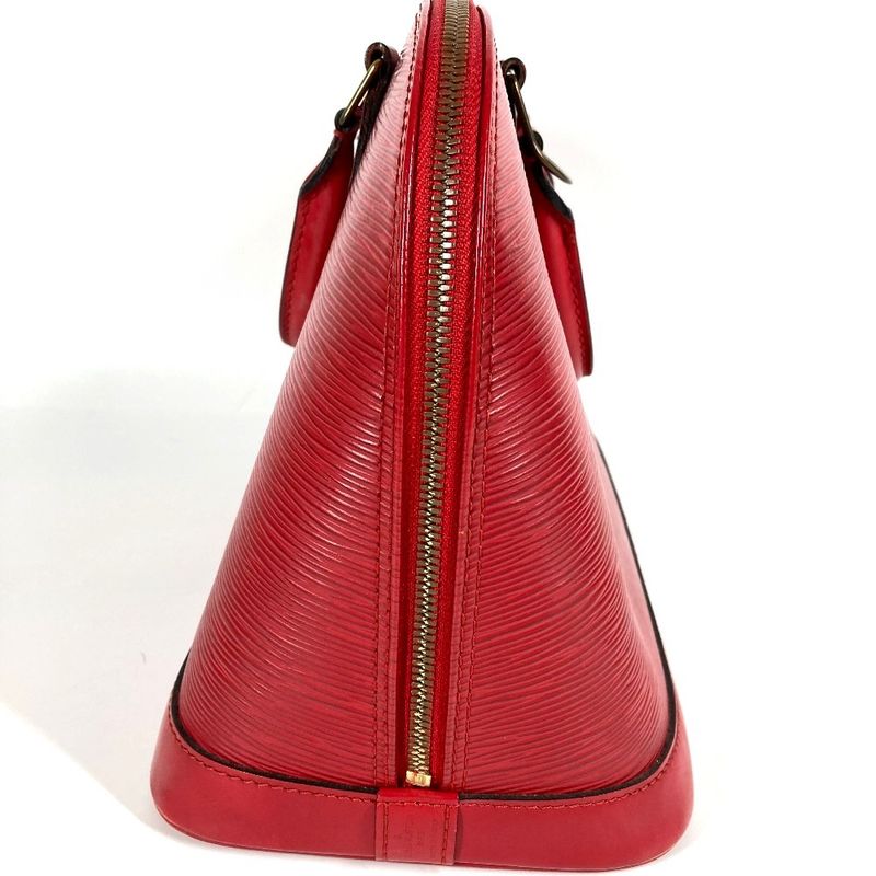 Louis Vuitton Handbag Alma M52147 Epi Leather Castilian Red