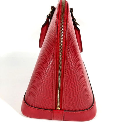 Louis Vuitton Handbag Alma M52147 Epi Leather Castilian Red