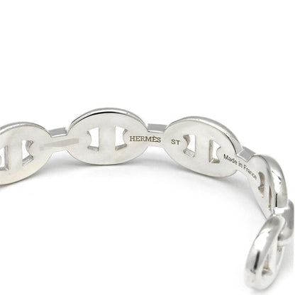 Hermes Bangle Chaine D'ancre Ancienne 925 Silver St Sv925 Ag925