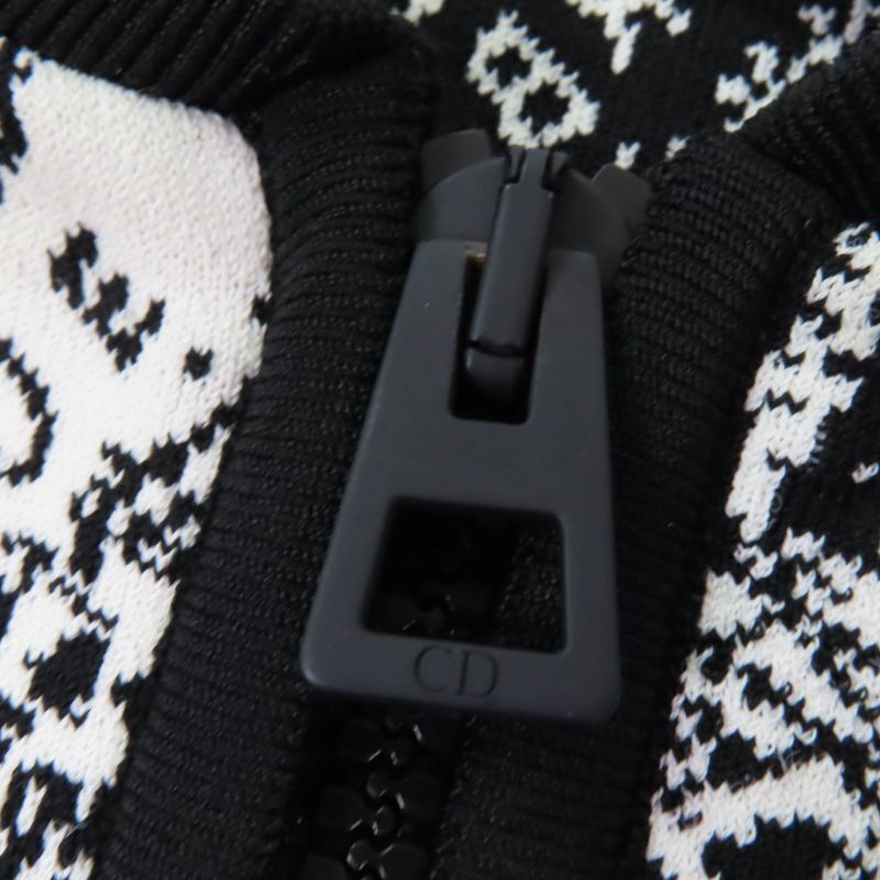 Christian DIOR 23AW 324v50am505 Plan De Paris Cropped Raglan Sleeve Bomber