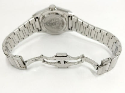 Gucci Watch Boys Size Pantheon Quartz SS Champagne Gold Dial 1154