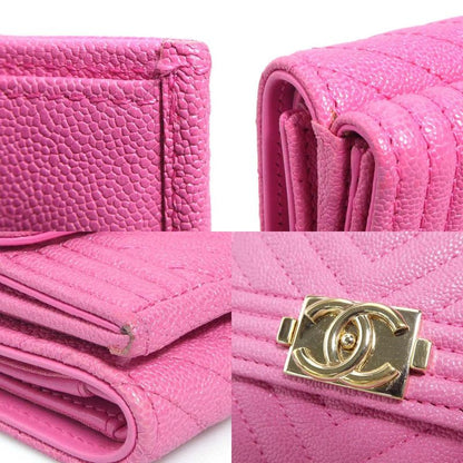 Chanel Trifold Wallet Boy Chanel
