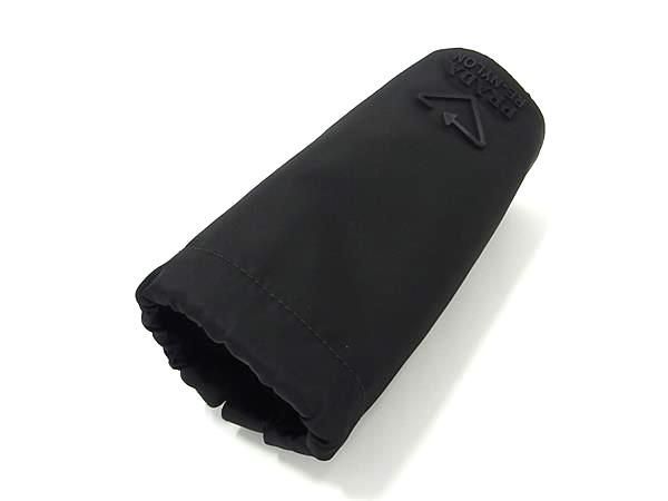 Prada 2xd004 Linylon Bottle Holder Bottle Case Women's Black Av8874