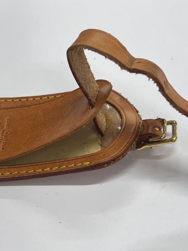 Louis Vuitton Name Tag Poinier Handle Holder 06bs249