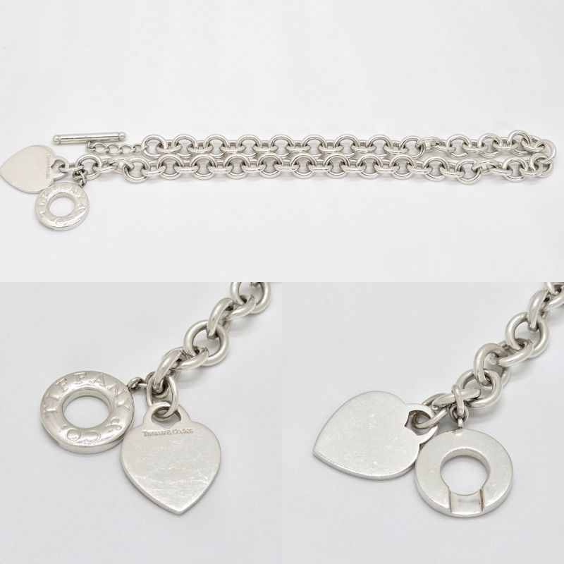 Tiffany & Co Tiffany & Co Heart Tag Necklace Choker With Toggle Closure Star