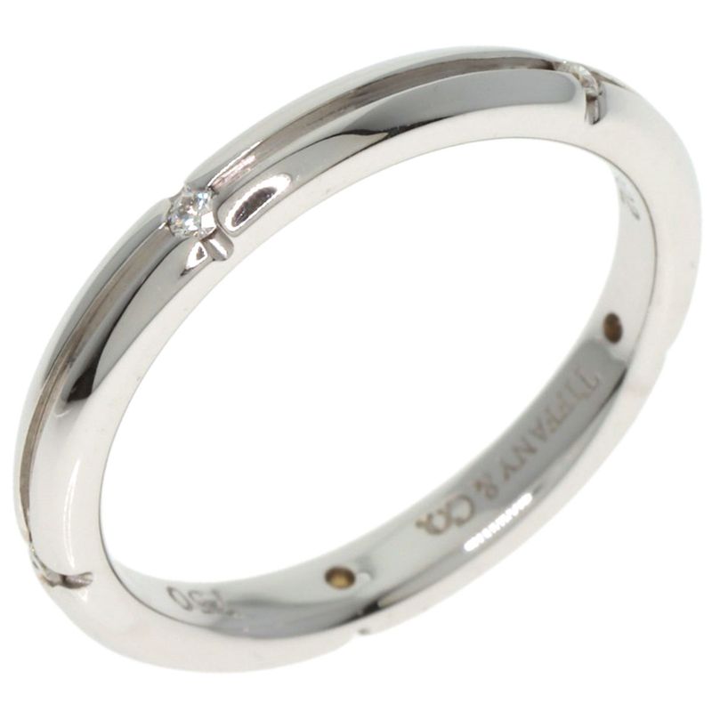 Tiffany & Co Tiffany & Co Streamerica 5P Diamond Ring 18K White Gold Ladies