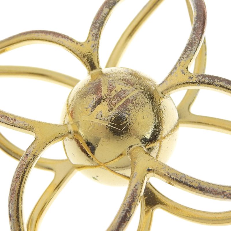 Louis Vuitton LV Sphere Charm M61024 Gold Plated Dp1114 Unisex Key Holder