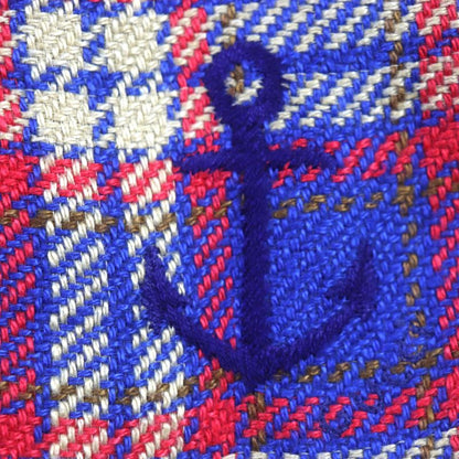 Gucci 20SS 630590 Linen Cotton Checked Embroidered Button Fly Tweed Shorts