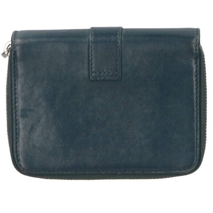 Saint Laurent Paris 532867 Monogram Logo Compact Zip Wallet Purse Women