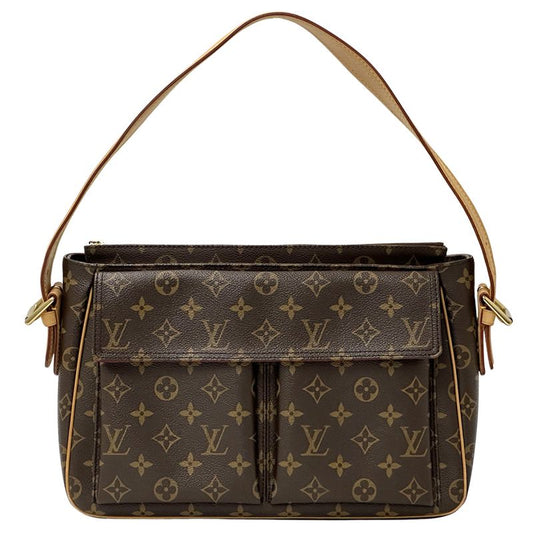 Louis Vuitton Bag Monogram Women's Brand Shoulder Bag Viva Cité GM M51163 Brown