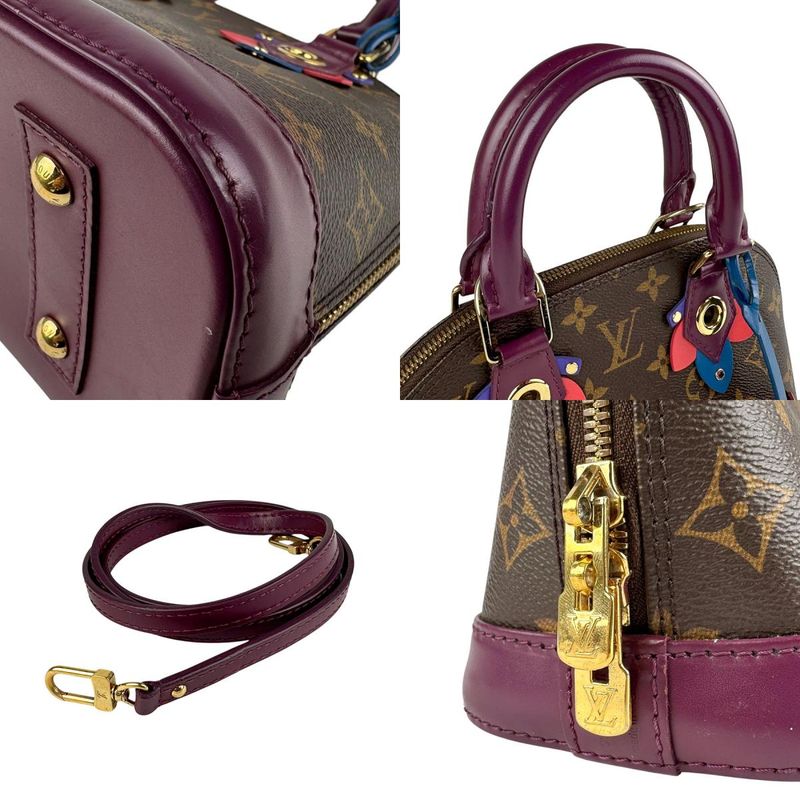 Louis Vuitton Shoulder Bag Handbag Totem Flamingo Alma BB M41659