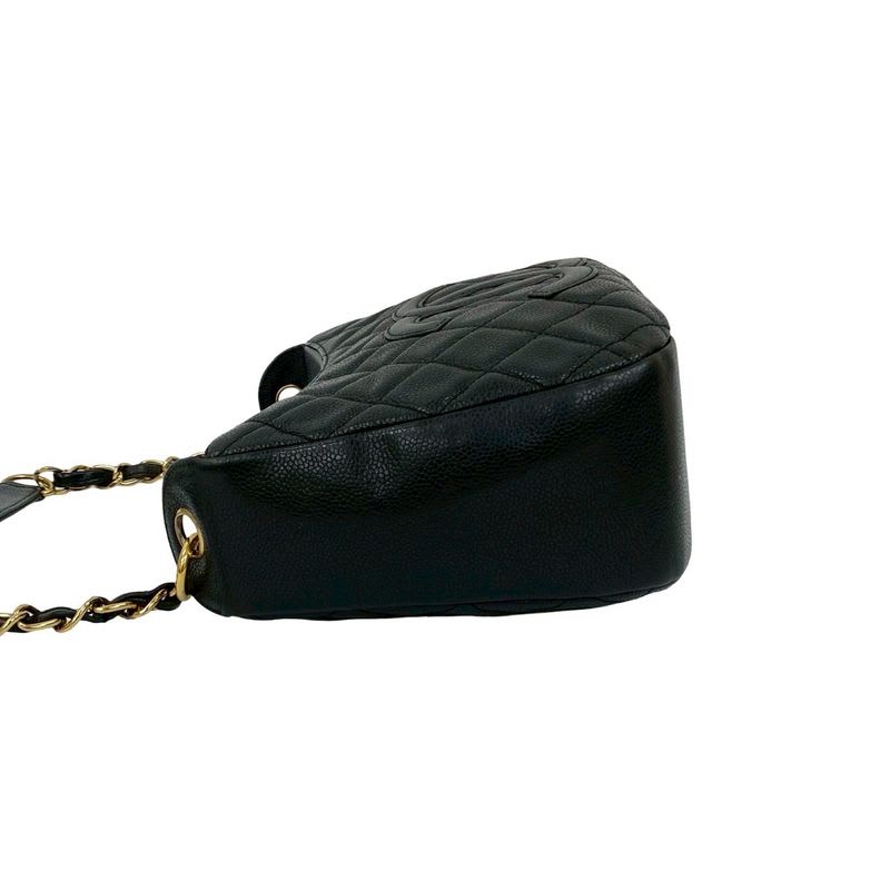 Chanel Chanel Quilted Caviar Leather Semi-one Shoulder Bag Handbag