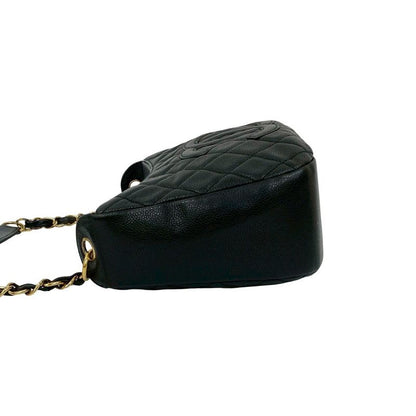 Chanel Chanel Quilted Caviar Leather Semi-one Shoulder Bag Handbag